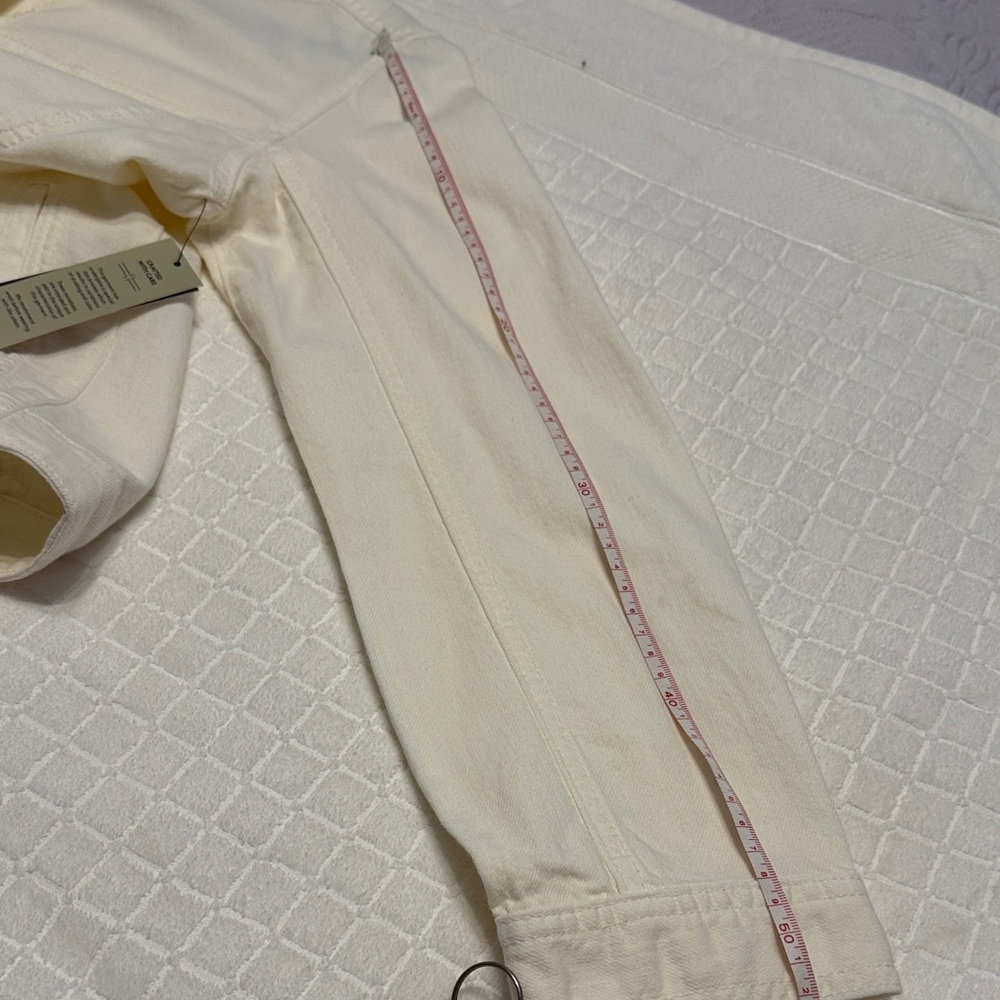 Liverpool Cream Button-Front Utility Jacket - Picture 9 of 11